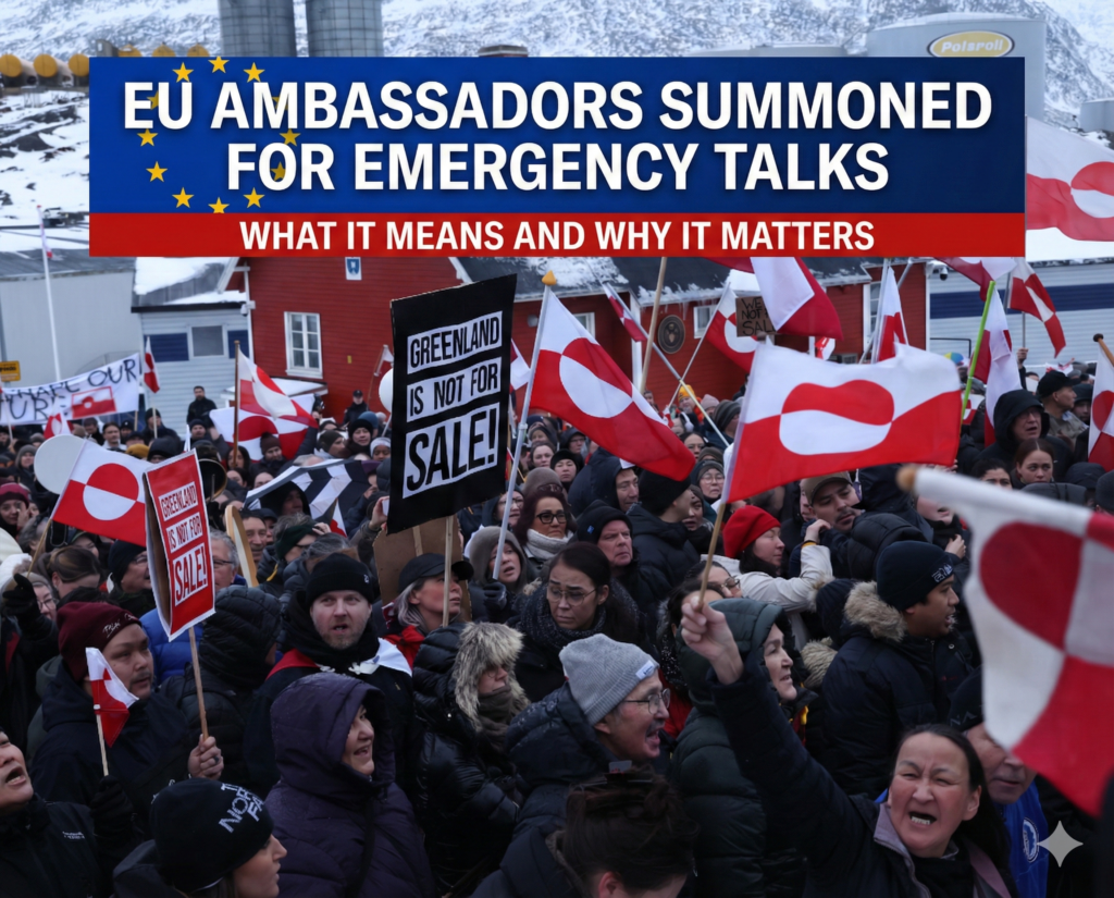 EU Ambassadors Summoned For Emergency Talks: What It Means And Why It Matters - Genesispain.in